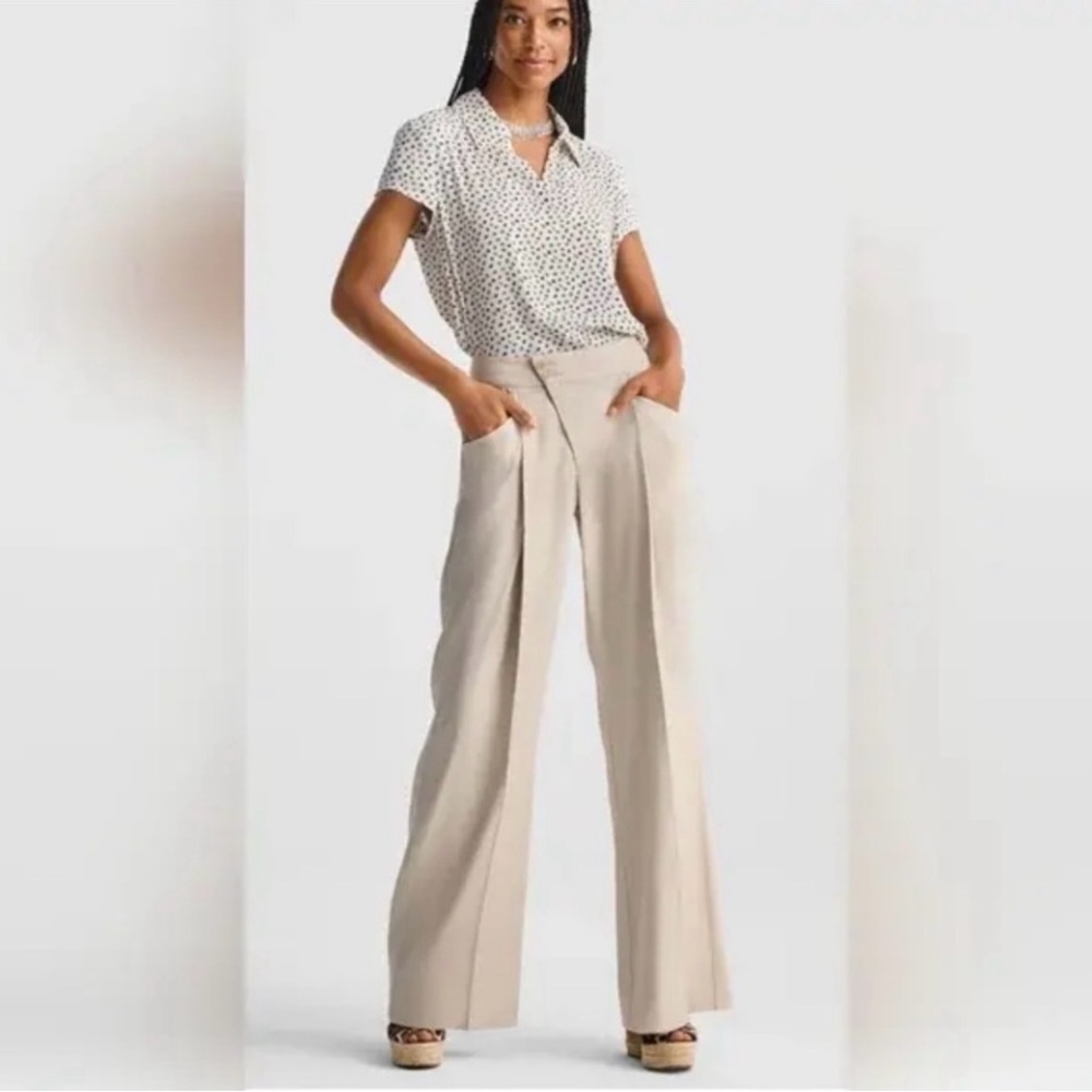 Cabi Traipse Trouser Biscotti Size 6L Style #6626L